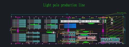 Latest company Solutions about Kapasitas lini produksi tiang lampu: 100 pcs/8 jam