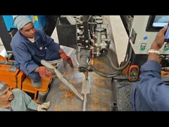 Jangkauan diameter 500 ~ 2500mm,5G tiang, monopole, tiang tinggi tiang tutup mesin las