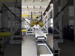 Tur Bengkel Pabrik | Mesin Las & Pelurus Penutup Tiang CNC