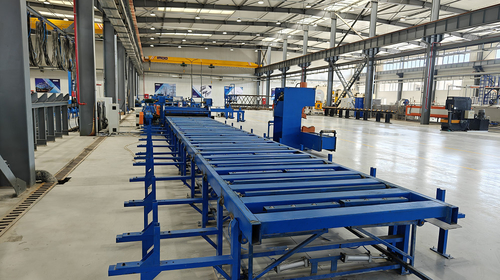 Latest company news about Jalur produksi tiang lampu otomatis paling canggih berhasil beroperasi di Tajikistan