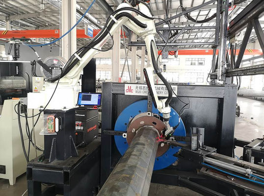 Good price Mesin pengelasan plat dasar robot untuk tiang cahaya Model RW-120/300 on line