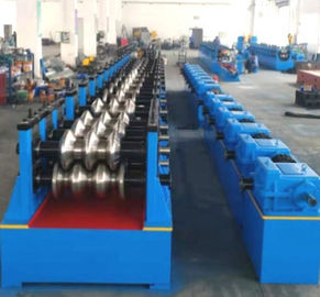 kualitas  Three Waves 2.5mm Guardrail Roll Forming Machine pabrik
