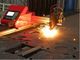 CNC portabel Flame Cutting mesin, Mesin tiang lampu untuk memotong tiang lampu pelat dasar