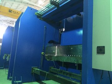 kedalaman tenggorokan 1000mm CNC hidraulik menekan rem untuk membuat tiang cahaya