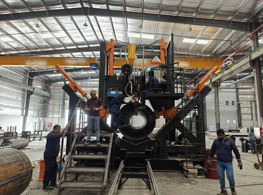 HM1600/16000 Mast tinggi / monopole / komunikasi Pole Tutup Mesin Las Model