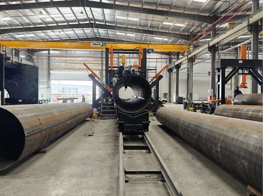 Diameter maksimum 2200mm Highmast dan Monopole Seam Mesin Pengelasan