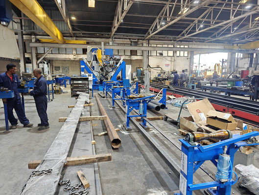 HM600/12000 Highmast dan Monopole Seam Mesin Pengelasan