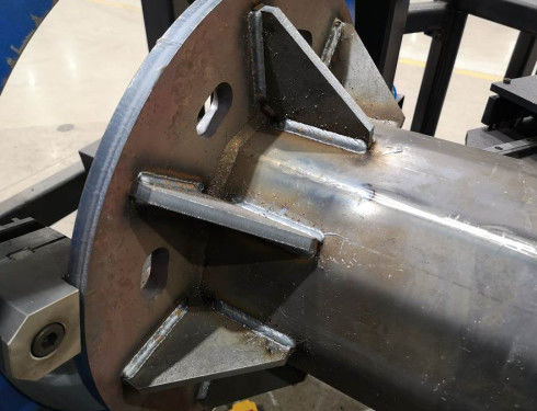 120mm 260mm Mesin Pengelasan Pole Ringan / Mesin Membuat Pole Ringan
