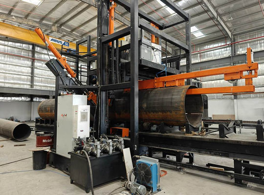 HM1600/12000 Mesin Las Tutup untuk tiang tinggi / mono tiang / tiang komunikasi