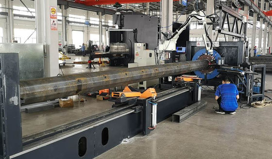 Mesin pengelasan plat dasar robot Model RW-120/300