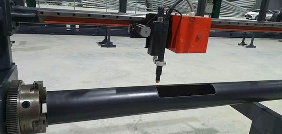 CNC Laser Light Pole Door Cutting Machine Model LDC-350/2000
