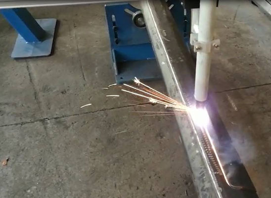 CNC Laser Light Pole Door Cutting Machine Model LDC-350/2000