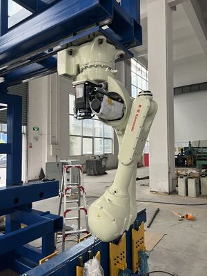 Putih Automated Robotic Welding Machine Robotic Laser Welding