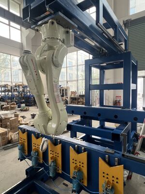 Putih Automated Robotic Welding Machine Robotic Laser Welding
