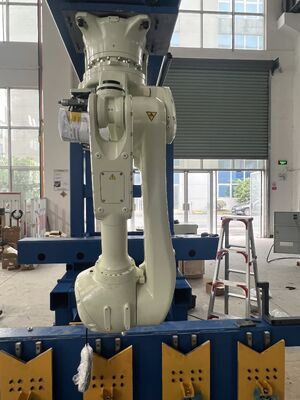 Putih Automated Robotic Welding Machine Robotic Laser Welding