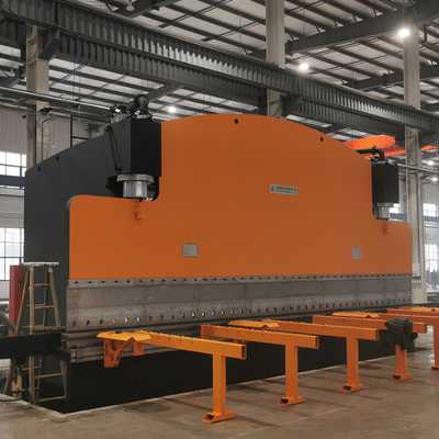 400 Ton CNC Hydraulic Press Brake dengan panjang kerja 8000 mm dan kontrol DELEM DA53T