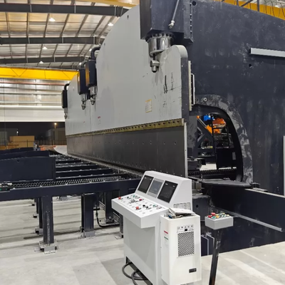 400 Ton CNC Hydraulic Press Brake dengan panjang kerja 8000 mm dan kontrol DELEM DA53T