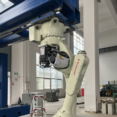 Putih Automated Robotic Welding Machine Robotic Laser Welding