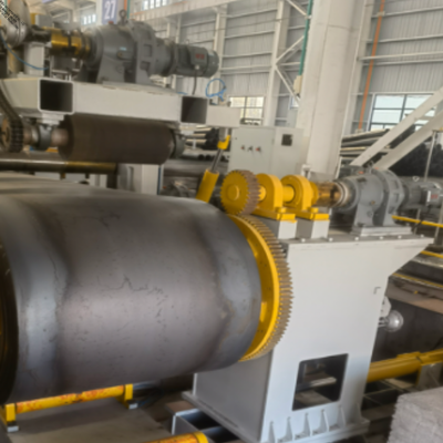 CTL12×1600 Jalur Potong Otomatis Penuh untuk Kumparan Baja Lebar 1600mm dengan Kapasitas 30 Ton
