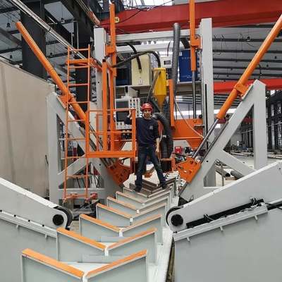 HM2500/14000 14m CNC Otomatis Pole Cahaya Seam Penutupan Mesin Las Max 2500mm Diameter