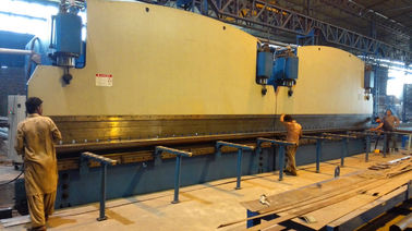 Double linkage CNC hidraulik lempeng mesin untuk garis produksi tiang cahaya