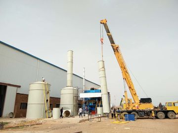 7.0x1.2x2.2m Peralatan Seng Hot Dip Galvanizing Tank Dengan Sistem Perlindungan Lingkungan