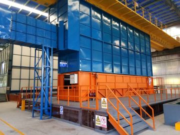 7.0x1.2x2.2m Peralatan Seng Hot Dip Galvanizing Tank Dengan Sistem Perlindungan Lingkungan