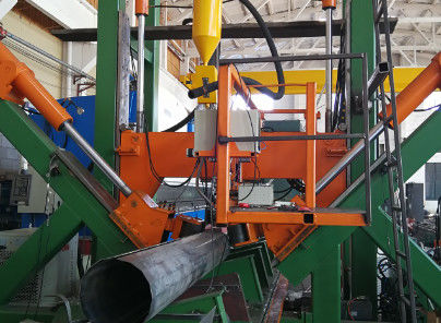 Mesin Bending Tiang Baja Ringan 120mm 260mm Single Tapered Arm