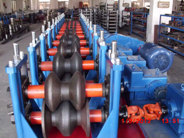 Baja Dua Gelombang 3.0mm Pagar Pembatas Mesin Roll Forming