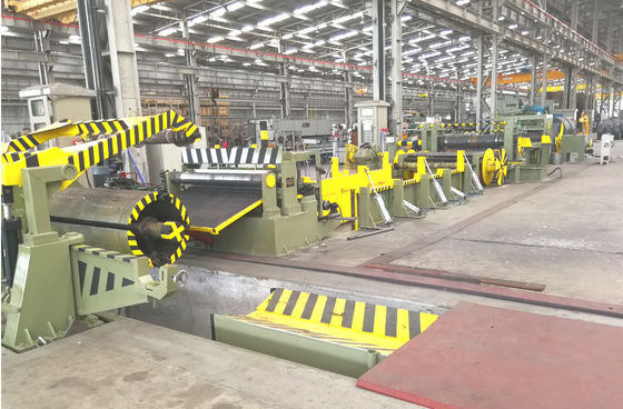 4.5x1600 ISO9001 1550mm Steel Coil Menggorok Mesin