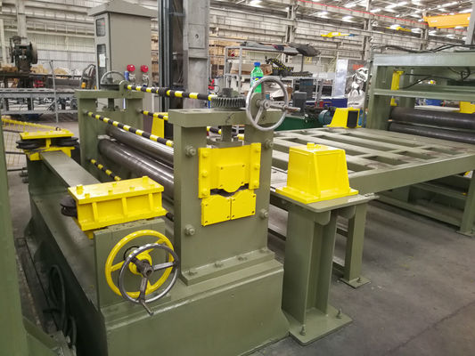 4x1600 Presisi Tinggi 37kw Steel Coil Slitting Line