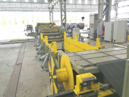 4x1600 Presisi Tinggi 37kw Steel Coil Slitting Line
