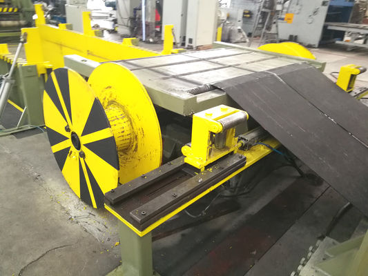 4x1600 Presisi Tinggi 37kw Steel Coil Slitting Line