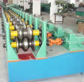 Good price 2 Gelombang Dan 3 Gelombang 8m / Min Guard Rail Roll Forming Machine on line