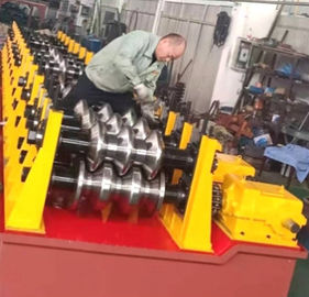 Dua Gelombang Dan Tiga Gelombang Highway Pagar Pembatas Mesin Roll Forming
