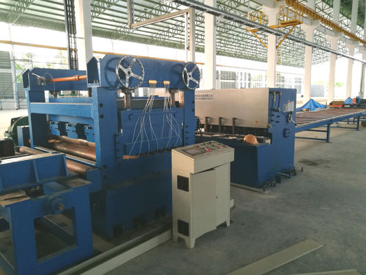 Ekonomis tiang tinggi lini produksi tiang lampu / Cutting Machine untuk 12000mm tiang lampu