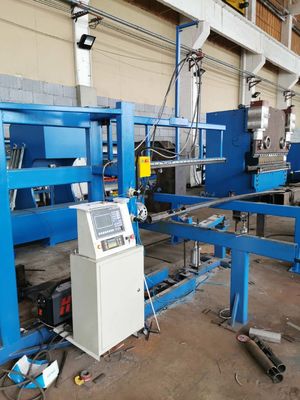 Mesin Pemotong Pintu Pole Ringan/ Mesin Pemotong Plasma Otomatis CNC, Diameter 350mm, Stroke 2000mm