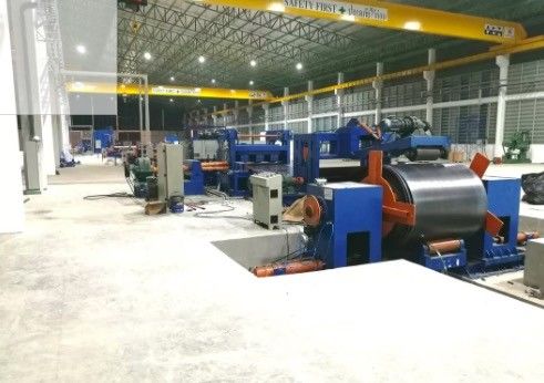 EC6x1600 12000mm Lini Produksi Tiang Lampu