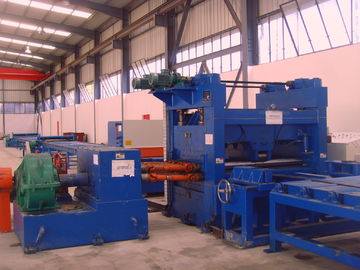37kw mengikis tepi menggorok dan Taper Cutting Machine, memotong untuk panjang garis untuk tiang lampu