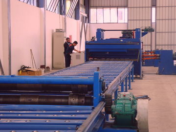 37kw mengikis tepi menggorok dan Taper Cutting Machine, memotong untuk panjang garis untuk tiang lampu