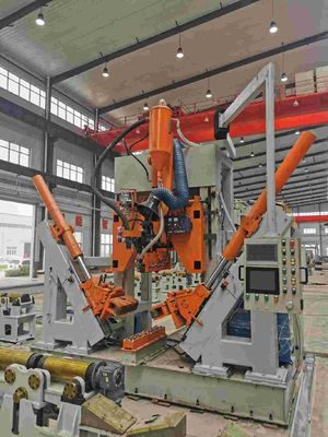 CNC 5G Pole Shut Welding Machine HM800/14000 14m Panjang Desain Poligonal
