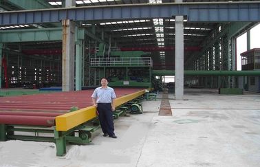 Baja Shot Blasting mesin untuk bangunan, jembatan balok balok besar l, H