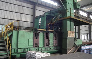 Baja Shot Blasting mesin untuk bangunan, jembatan balok balok besar l, H