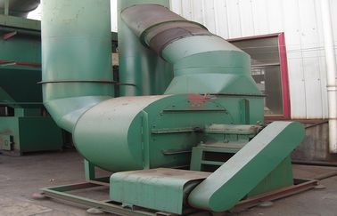 Pelat baja Roller conveyor ditembak mesin peledakan untuk Tempa, Foudry, Casting Industri