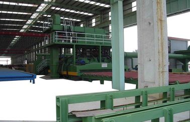 Alat H-beam Steel Plate Shot Blasting HPG berat cahaya dengan CE, ISO