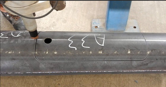 Mesin Pintu Pengelasan Piring Pole Ringan